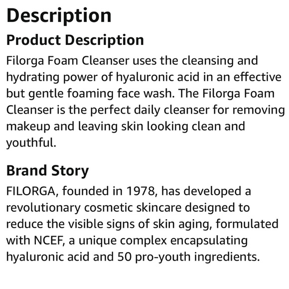 NWT Filorga Foam Cleanser - Picture 5 of 5